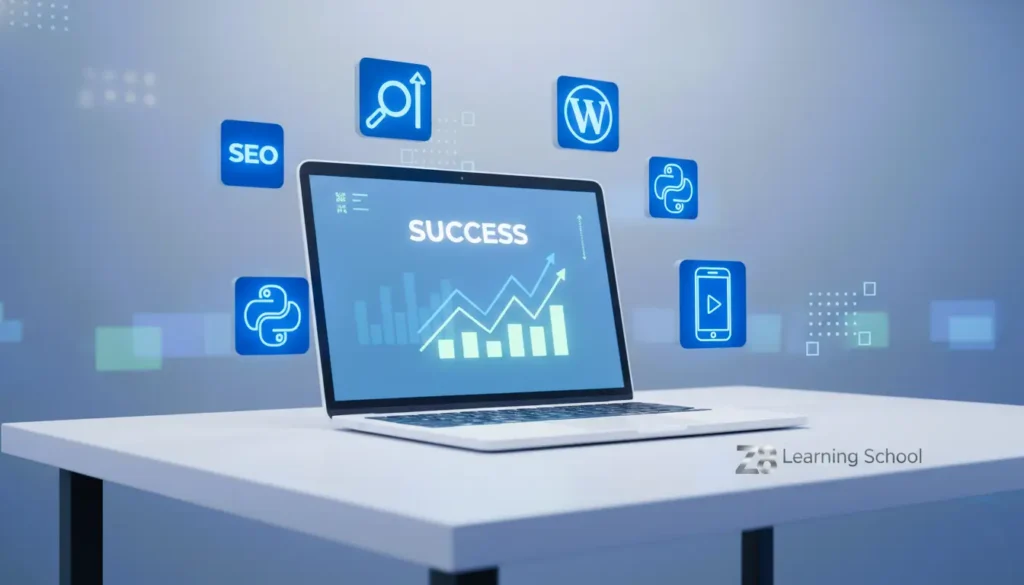 Z8 Learning School campus at GEC Chattogram offering professional IT and digital skill courses.