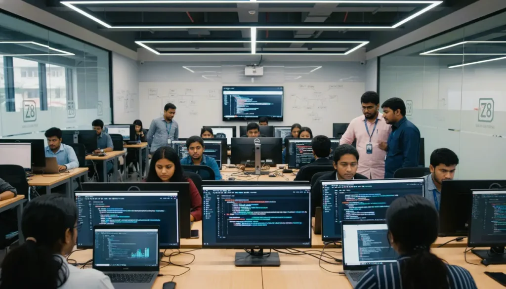 Z8 Learning Web School CTG, Web School in Chattogram, Best Web Development Course in Chittagong, Full-Stack Web Development Training, Laravel Node.js Training Bangladesh, React Next.js Frontend Course, PostgreSQL Firebase Database Training, Web Development Freelance Course, Chittagong IT Training Institute