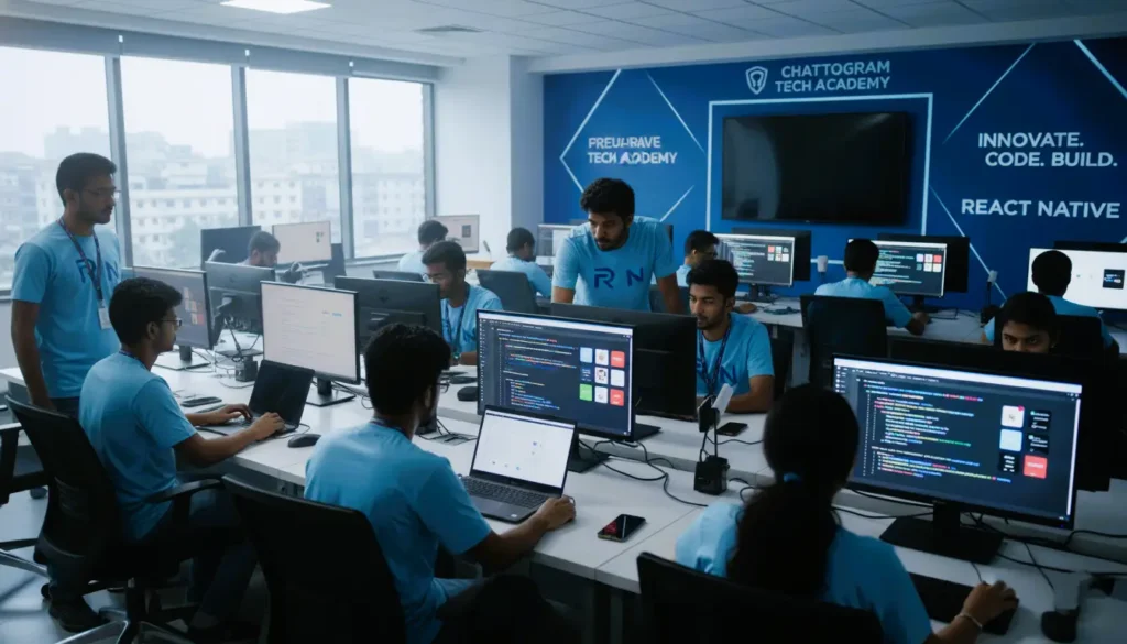 z8-learning-react-native-course, React Native Mobile App Course Chattogram, Cross-Platform Mobile App Development, JavaScript Mobile App Training CTG, Redux & React Hooks Course Bangladesh, Firebase API Integration Training, Mobile App Developer Training, Z8 Learning Tech School Chattogram, Hands-On React Native Projects