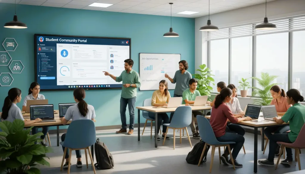 z8-learning-student-hub, z8 learning tech school, student community chittagong, tech student collaboration hub, coding student support bangladesh, laravel flutter student projects, mentorship for tech students, tech internships bangladesh, student learning community