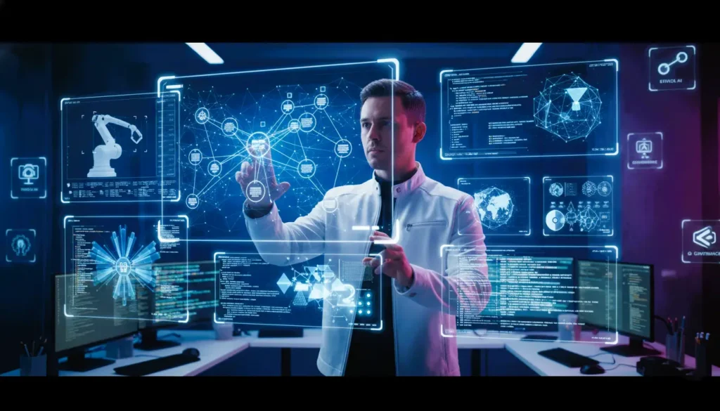 z8-learning-artificial-intelligence-program, artificial intelligence training, neural networks and deep learning, generative AI and LLMs, computer vision and NLP, robotics and reinforcement learning, ethical and responsible AI, AI projects and portfolio, multi-industry AI applications, career-ready AI skills