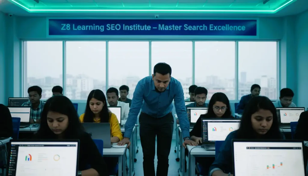 Z8 Learning SEO Institute Chattogram, Professional SEO Training Bangladesh, Hands-On SEO Courses CTG, Live SEO Projects Training, Google Analytics & Search Console Training, Technical SEO & Keyword Strategy, Core Web Vitals Optimization, Fiverr & Upwork SEO Freelance Skills, Career-Focused SEO Training, Z8 Learning Tech School