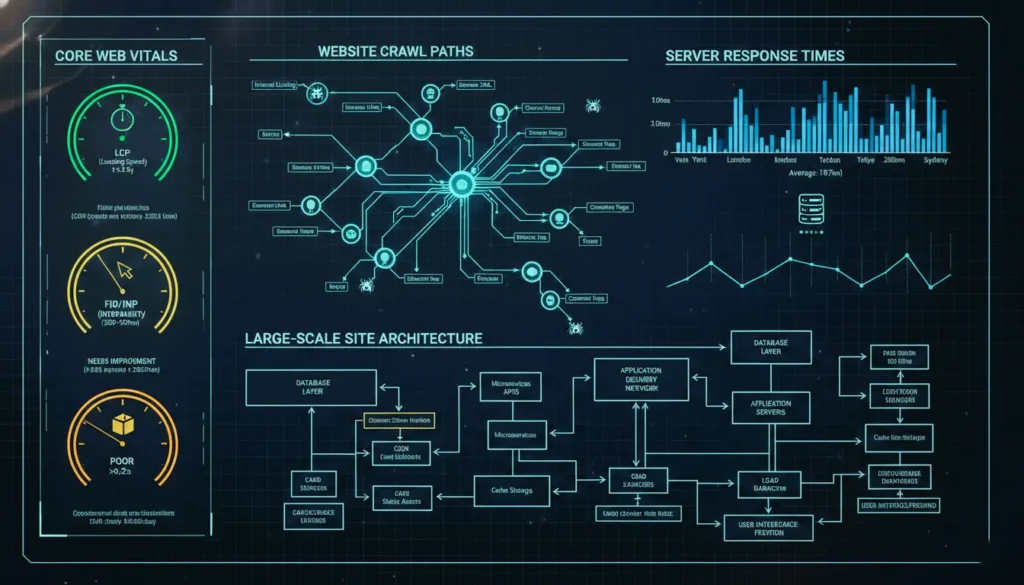 advanced seo training, core web vitals, site architecture seo, technical optimization