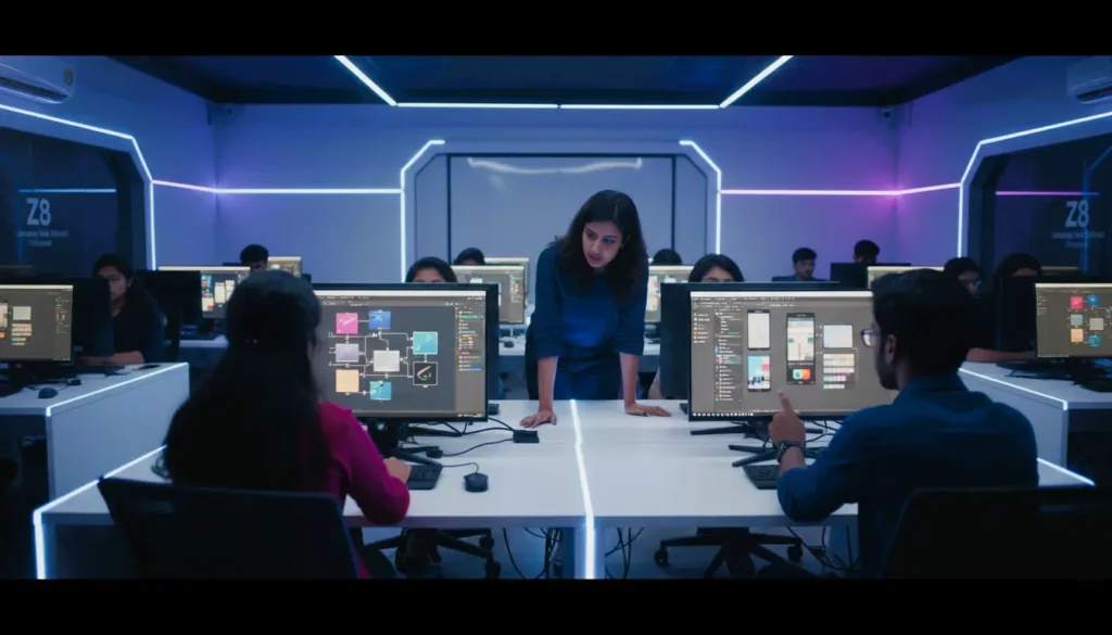 Z8 Learning UI/UX course, UI UX course Chittagong, UI UX training Chattogram, GEC IT training center, Best UI UX course in Chittagong, Figma training Bangladesh, UX design course, UI design training, Prototyping course, Design thinking training