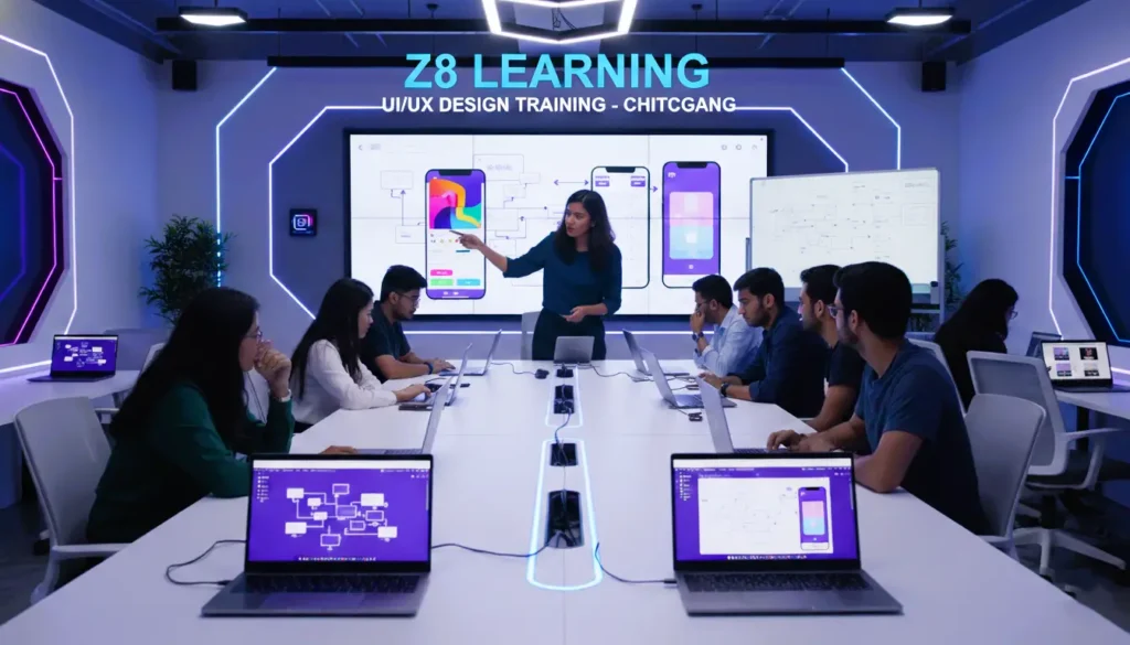 user interface user experience, UI UX course Chittagong, UI UX training Chattogram, IT training GEC Chattogram, Best UI UX course in Chittagong, User Interface design course, User Experience training, UX research course