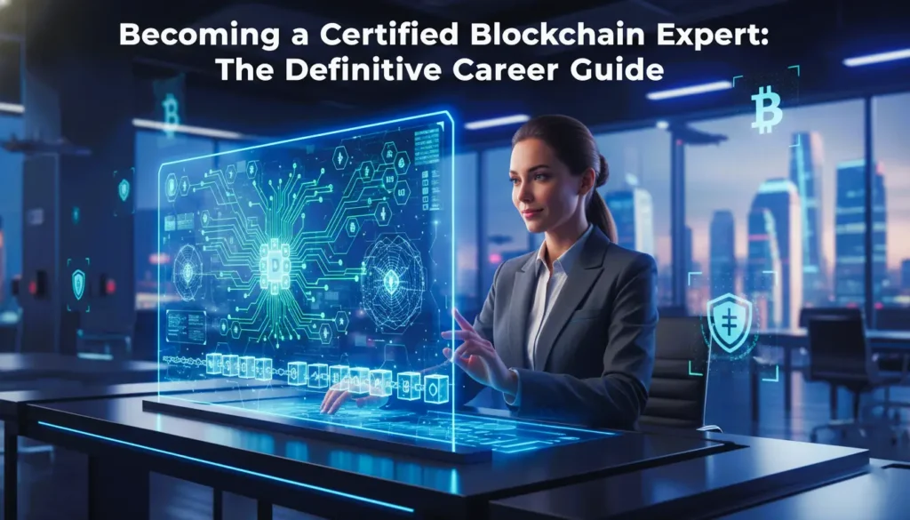 Blockchain developer, Certified Blockchain Expert, Blockchain technology, Web3 development, Smart contract development
